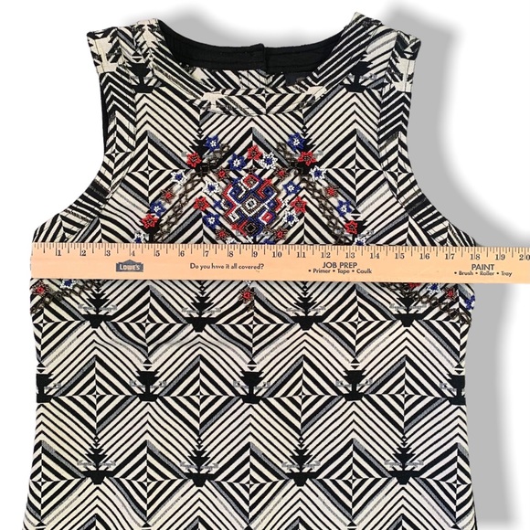 FREE PEOPLE | New Romantic Beaded Shift Dress Size M - Picture 8 of 10